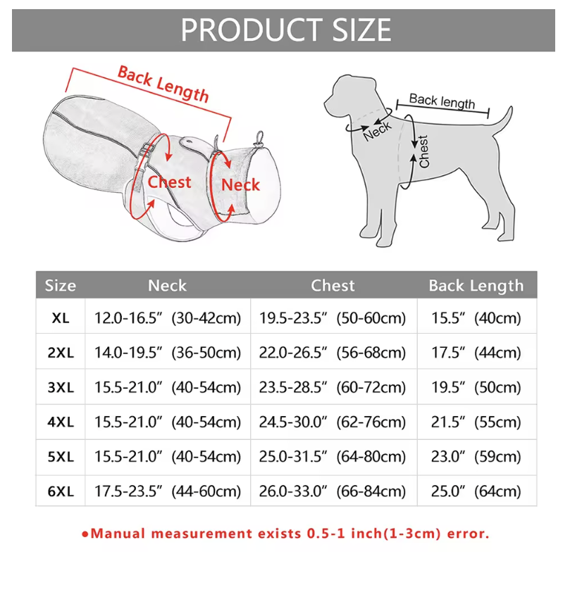 Vêtements imperméables pour chien