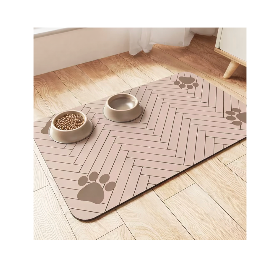Tapis d'alimentation absorbant