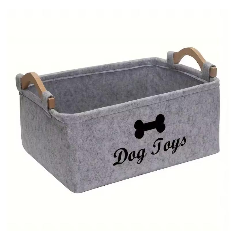 Panier de Rangement jouet chien