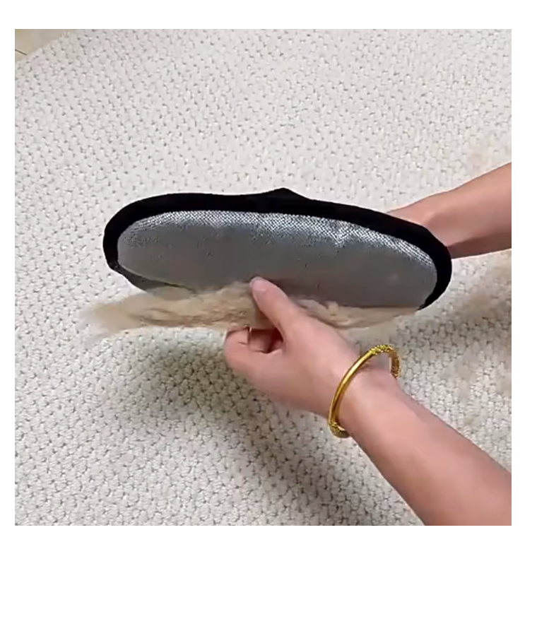 Gants d'épilation électrostatiques 2-en-1 pour chien