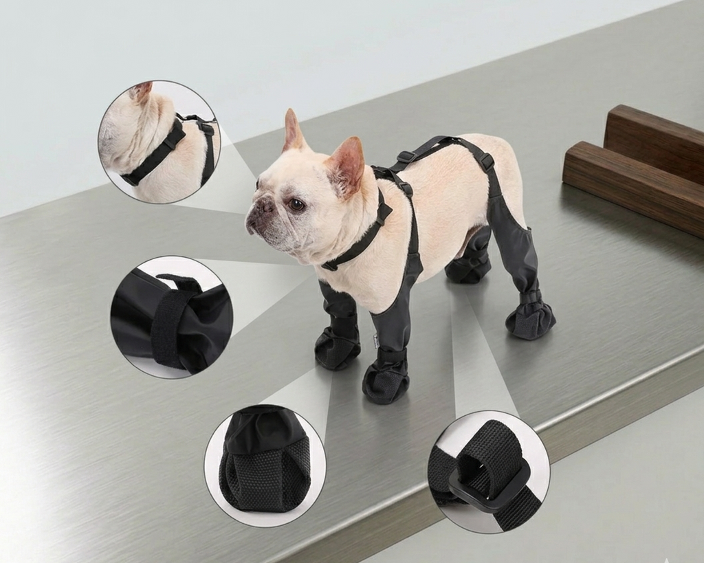 Bottes de pluie pour chiens