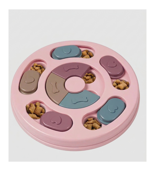 Bol interactif de cachette de nourriture pour chien