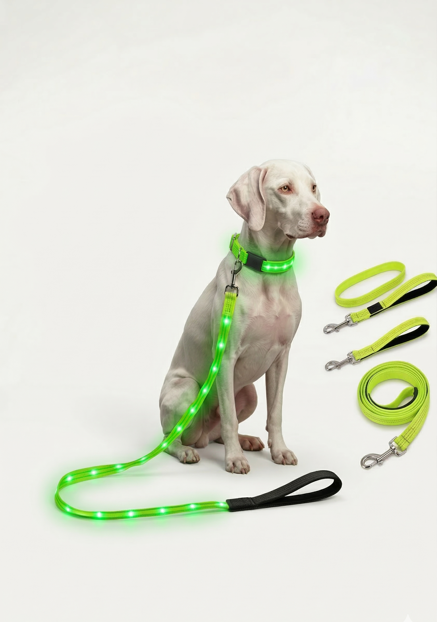 Laisse lumineuse LED pour chien