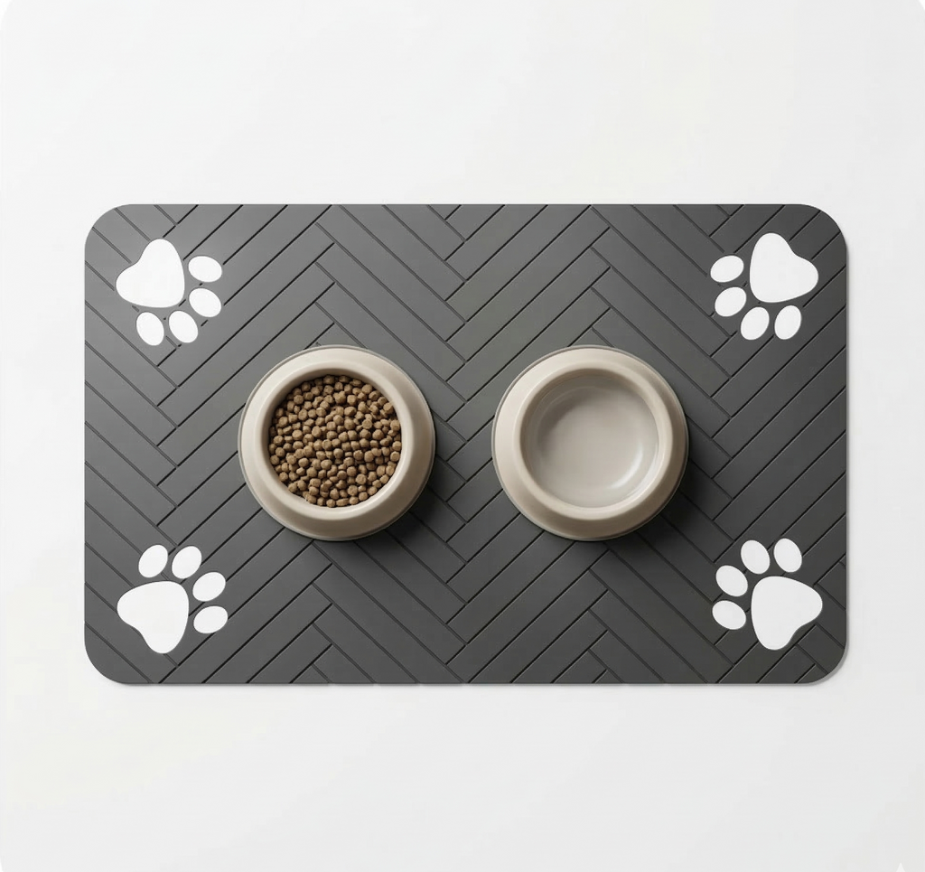 Tapis d'alimentation absorbant