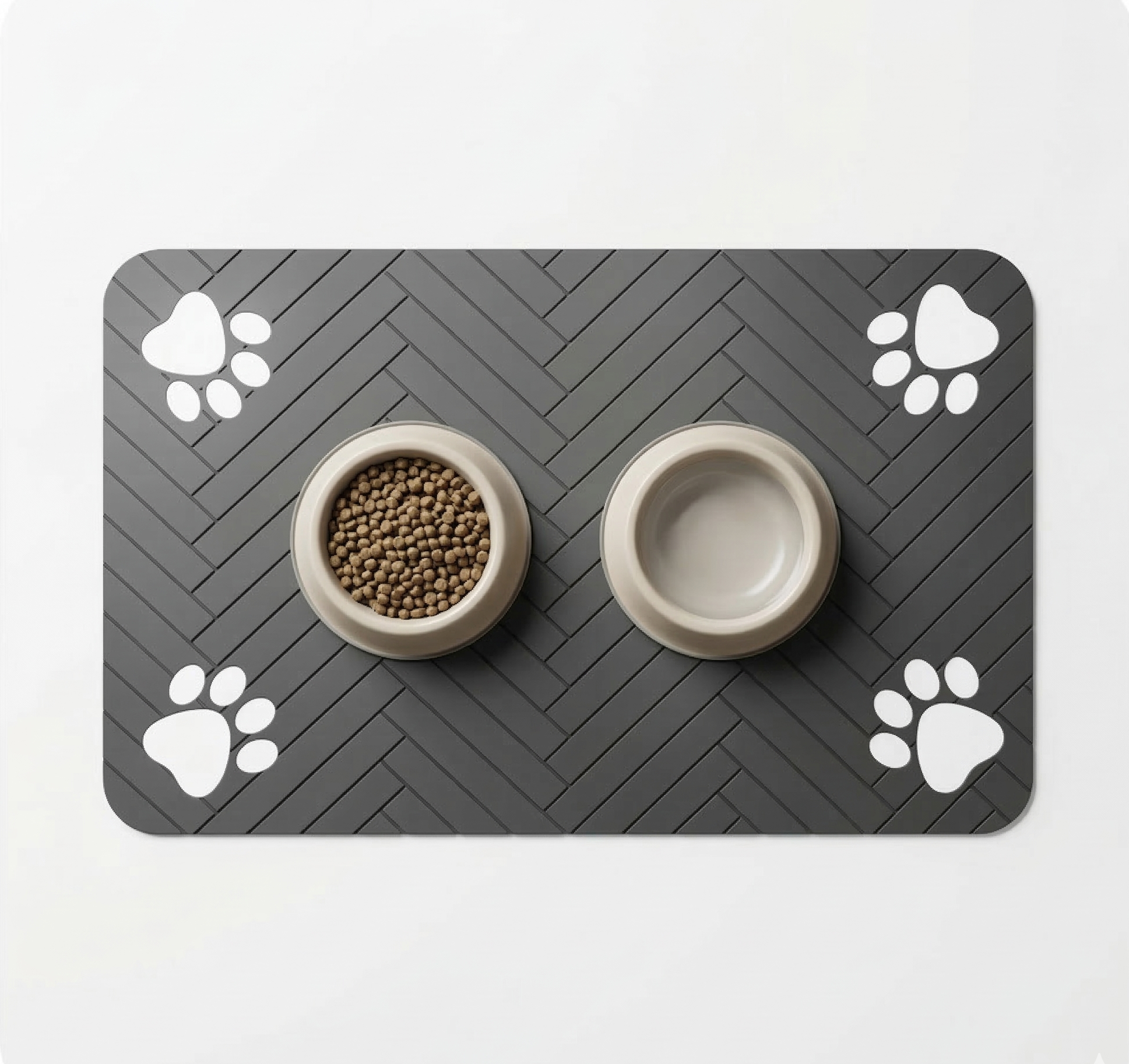 Tapis d'alimentation absorbant